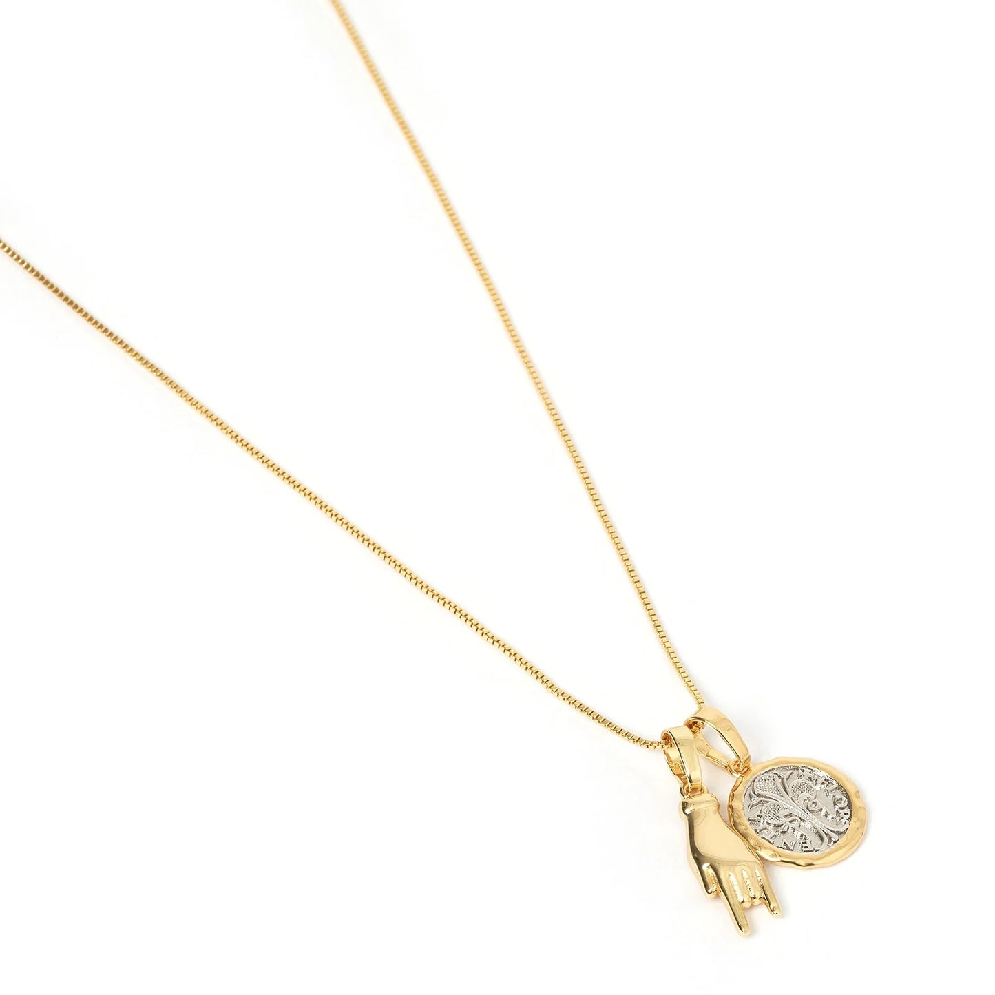 Golden Touch Charm Combo Necklace