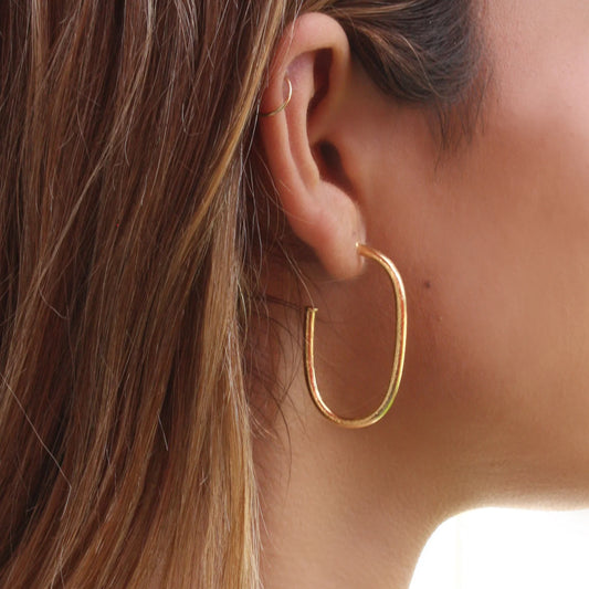 Theadora Gold Hoops