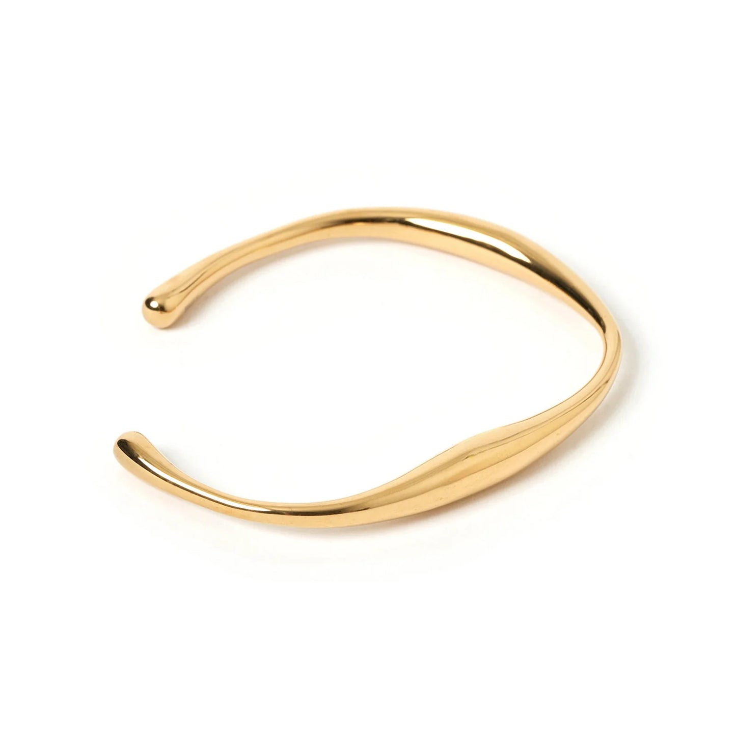 Maddison Gold Cuff Bracelet