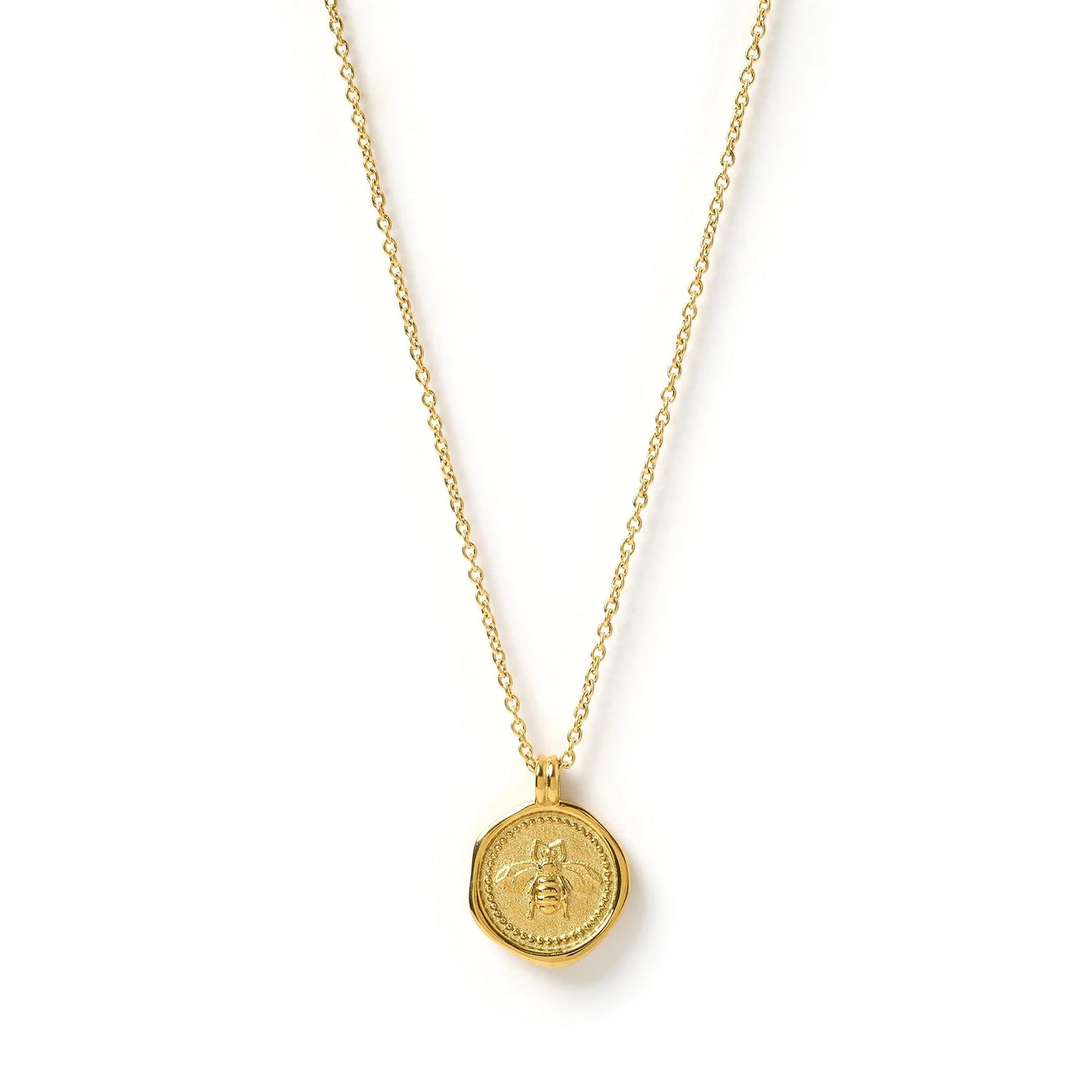 Queen Bee Gold Necklace