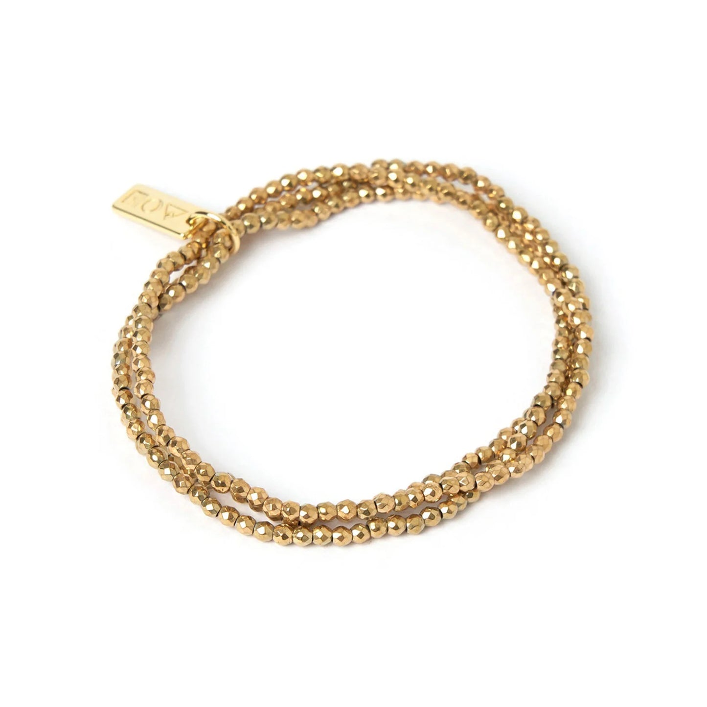 Birdie Gold Set Bracelets