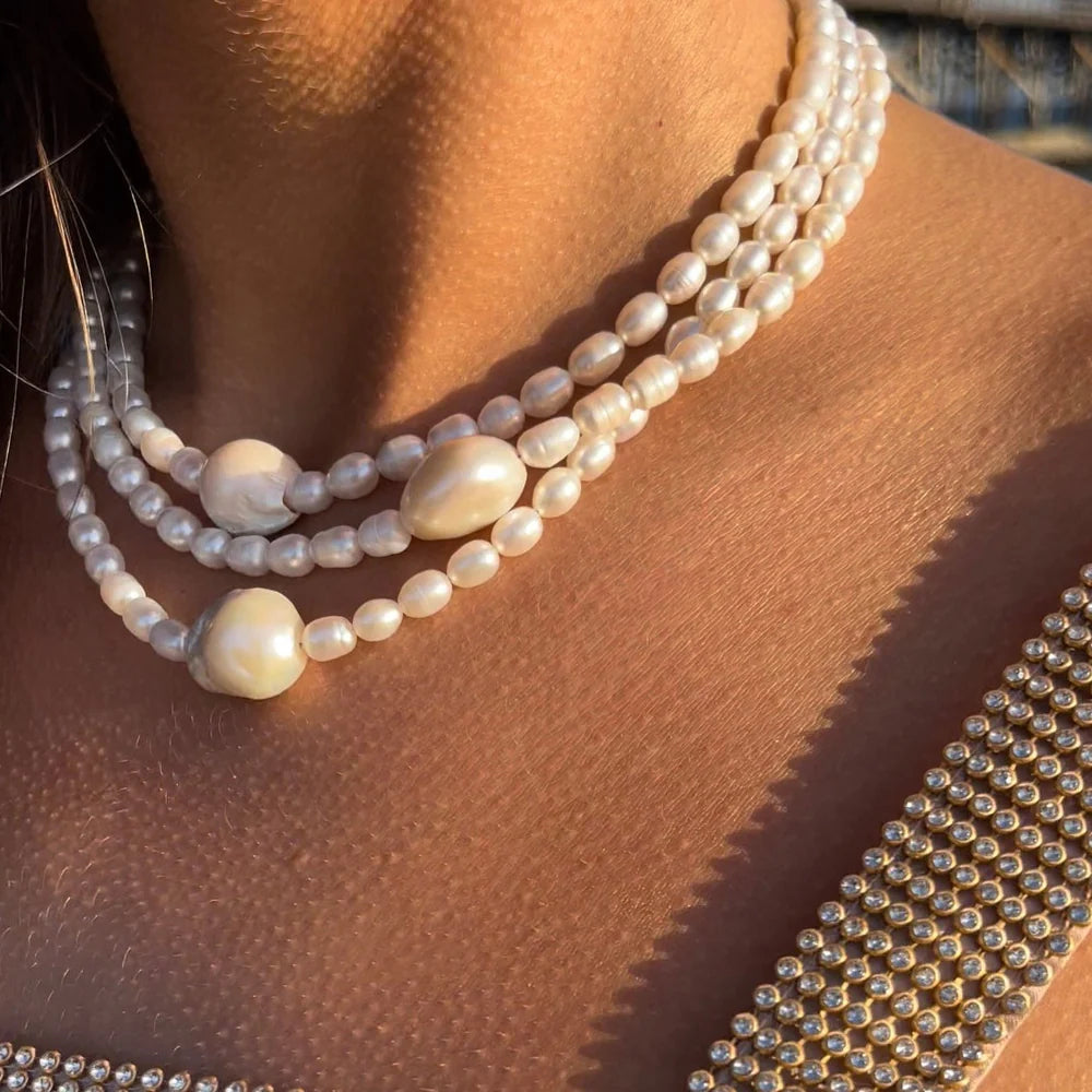 Baroque Pearl Necklace