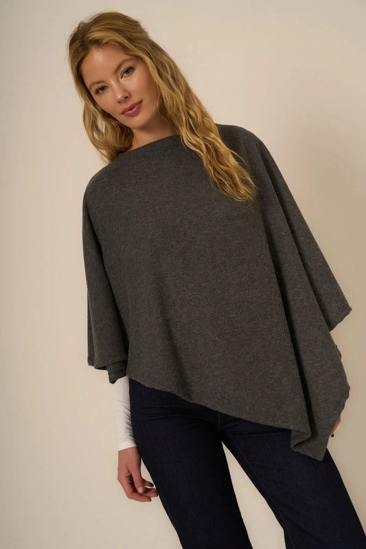 First Rodeo Brushed Poncho