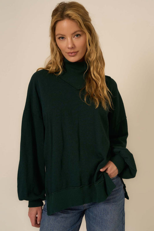 Marina Hi-Neck Sweatshirt