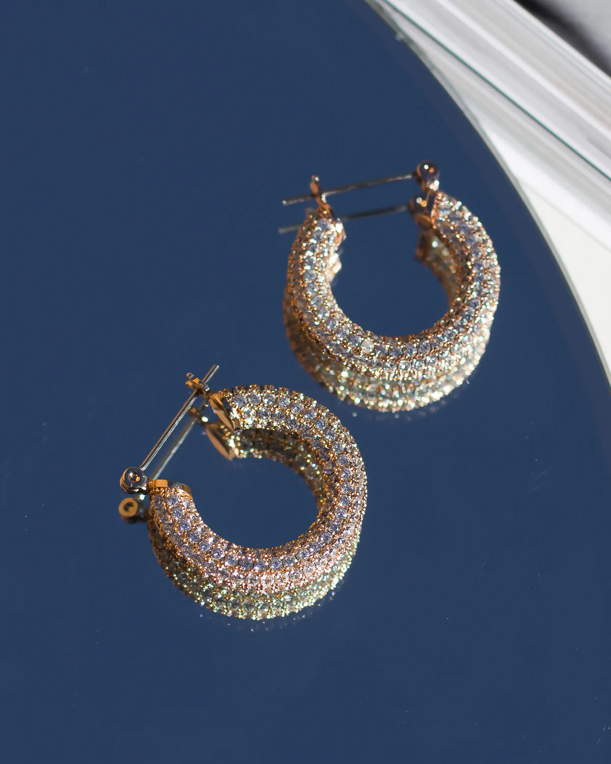 Pave Baby Almafi Hoops