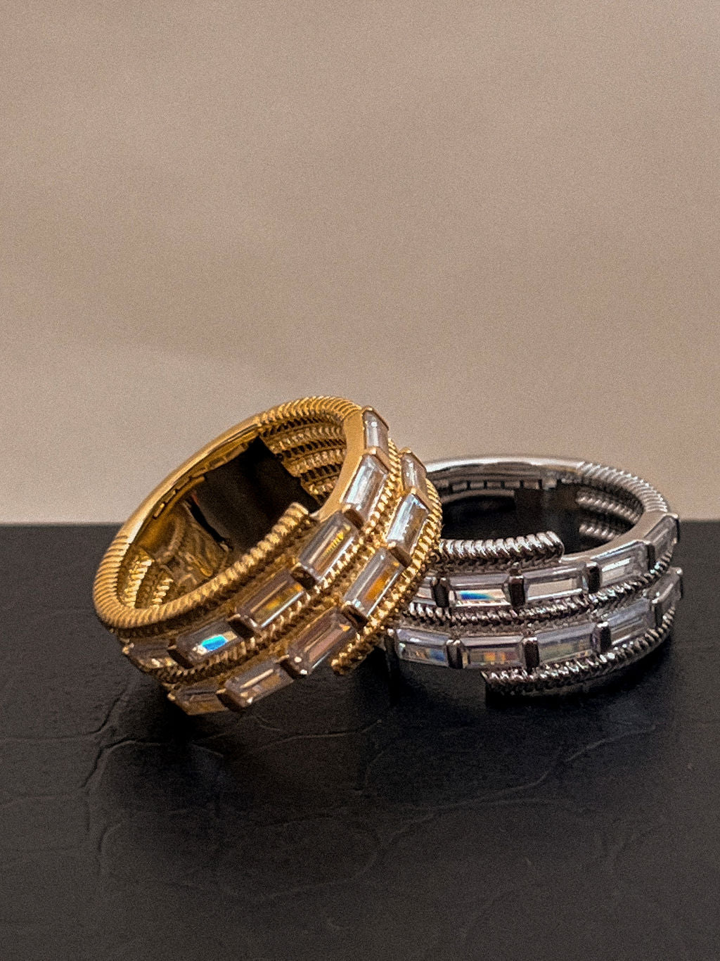 Baguette Coil Ring