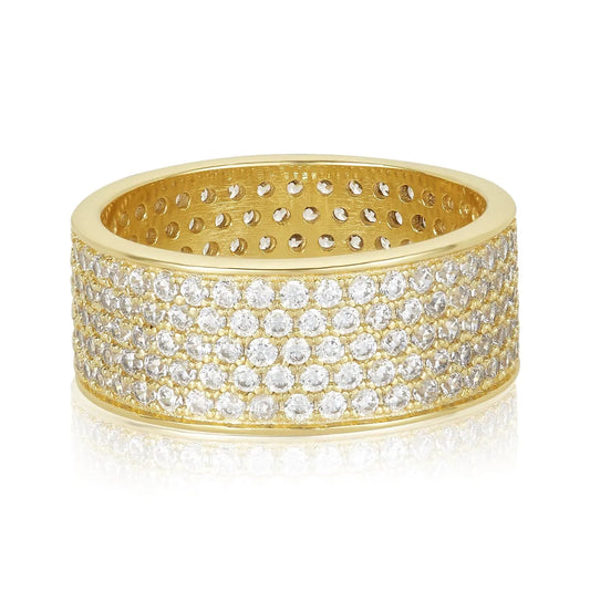 Slick Pave Ring