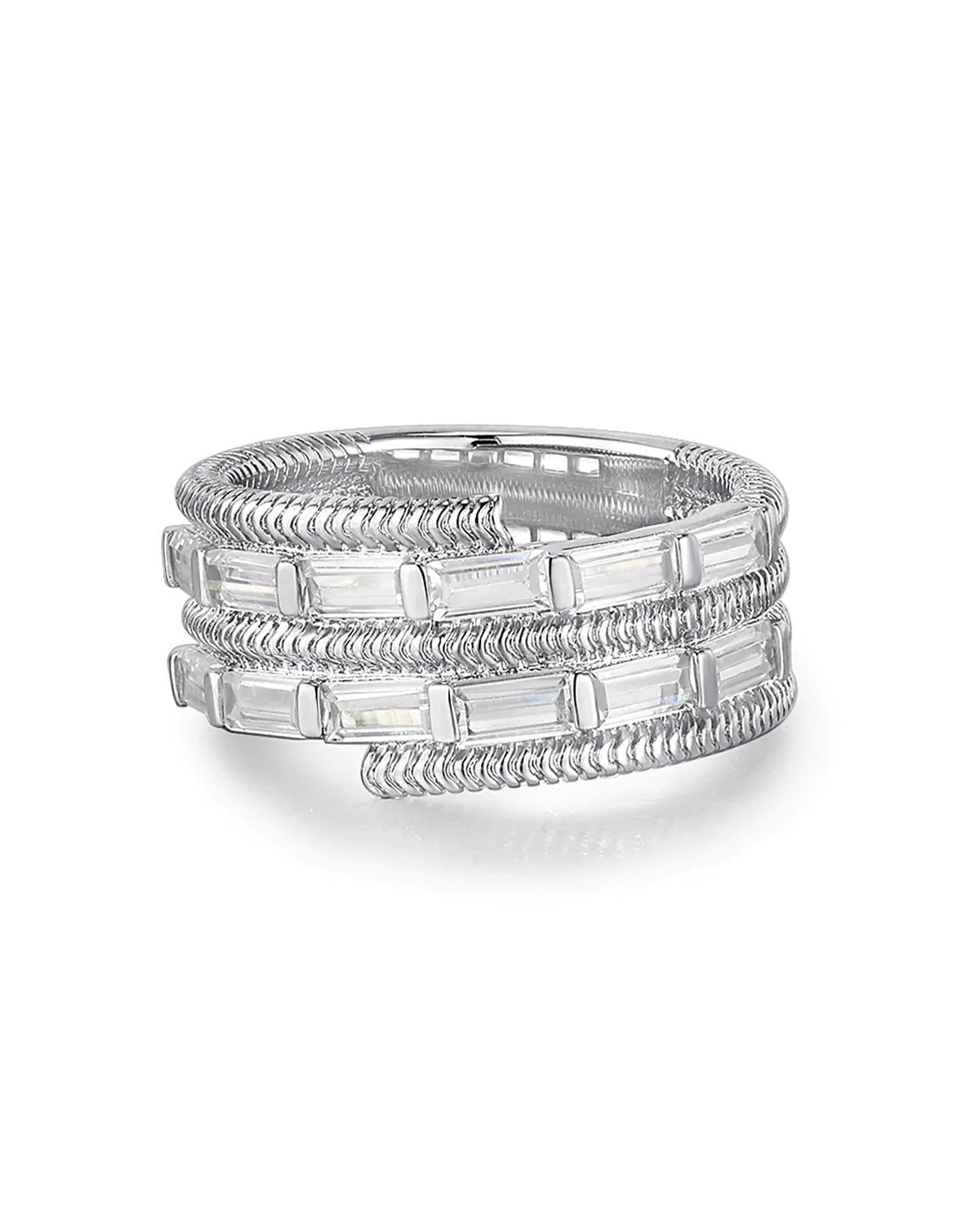 Baguette Coil Ring